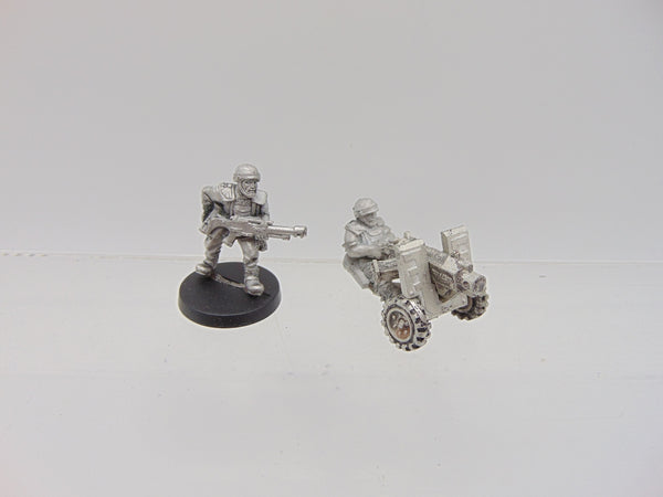 Cadian Shock Troops Heavy Bolter