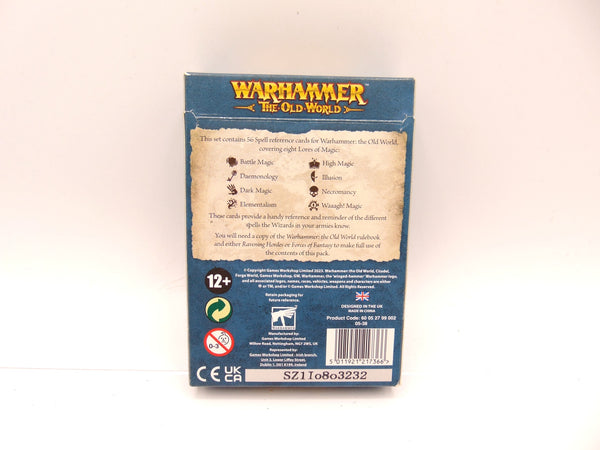 Warhammer The Old World: Lores of Magic Reference Card Pack
