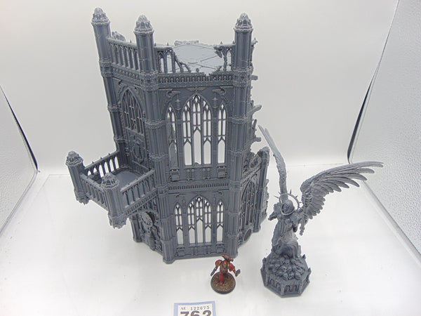 Battle Sanctum with Saint Celestine Statue