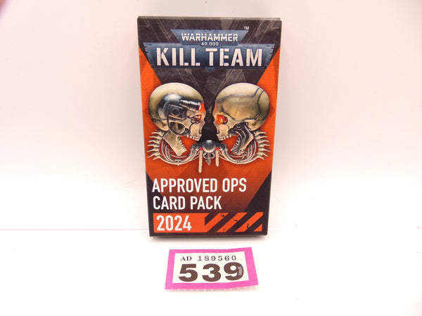 Kill Team: Approved Ops Card Pack 2024
