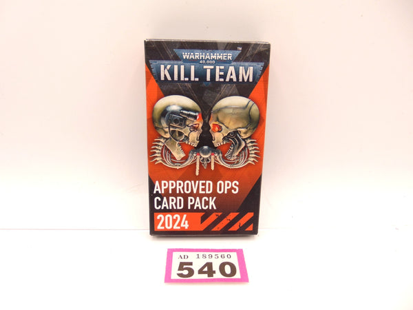 Kill Team: Approved Ops Card Pack 2024