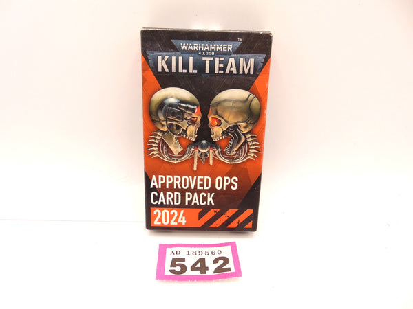 Kill Team: Approved Ops Card Pack 2024