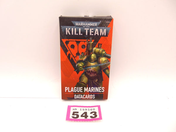 Kill Team: Plague Marines Datacards