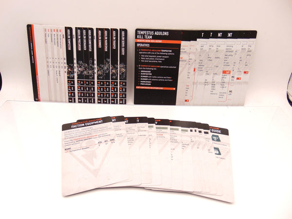 Kill Team: Tempestus Aquilons Datacards