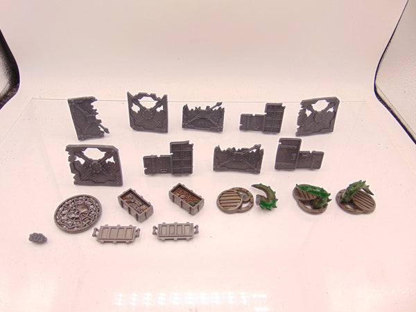 Necromunda Barricades and Objectives