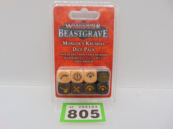 Beastgrave Morgok's Krushas Dice Pack