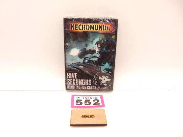 Necromunda: Hive Secundus Gang Tactics Cards