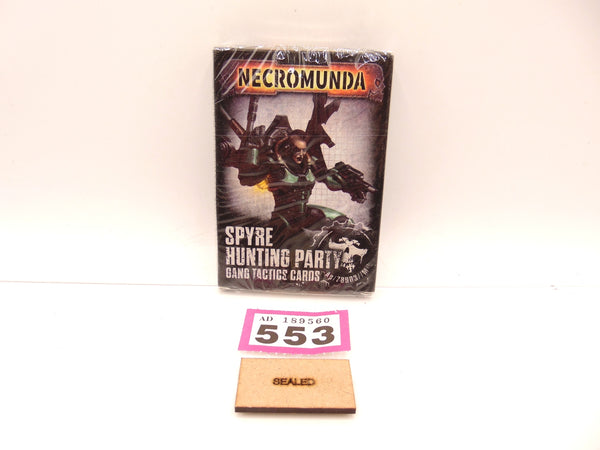 Necromunda: Spyre Hunting Party Gang Tactics Cards