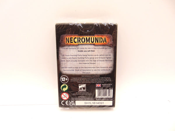 Necromunda: Spyre Hunting Party Gang Tactics Cards
