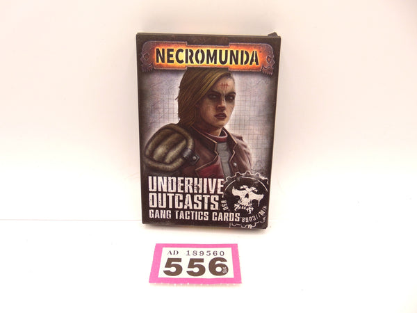 Necromunda: Underhive Outcasts Gang Tactics Cards