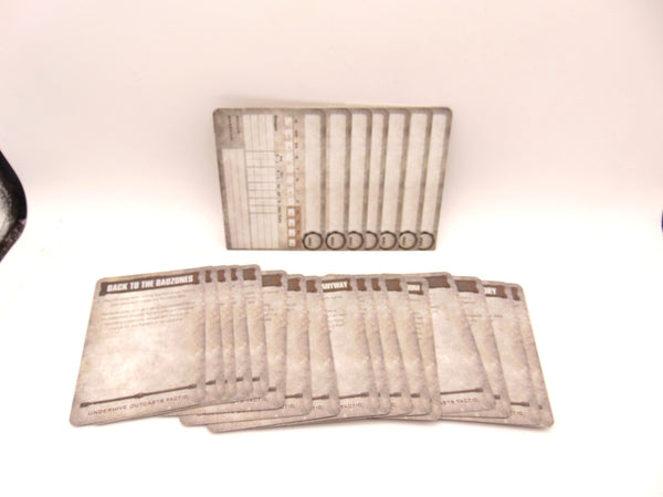 Necromunda: Underhive Outcasts Gang Tactics Cards