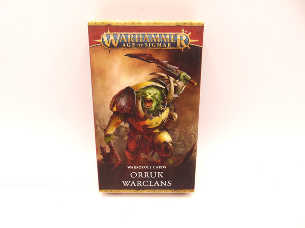 Warscroll Cards: Orruk Warclans 4th Edition