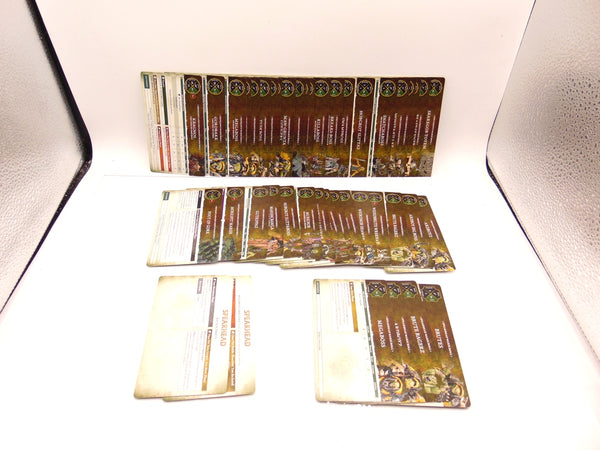 Warscroll Cards: Orruk Warclans 4th Edition