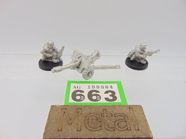 Cadian Shock Troop Lascannon