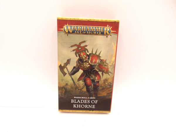 Warscroll Cards: Blades of Khorne 4th Edition