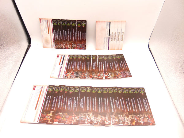 Warscroll Cards: Blades of Khorne 4th Edition