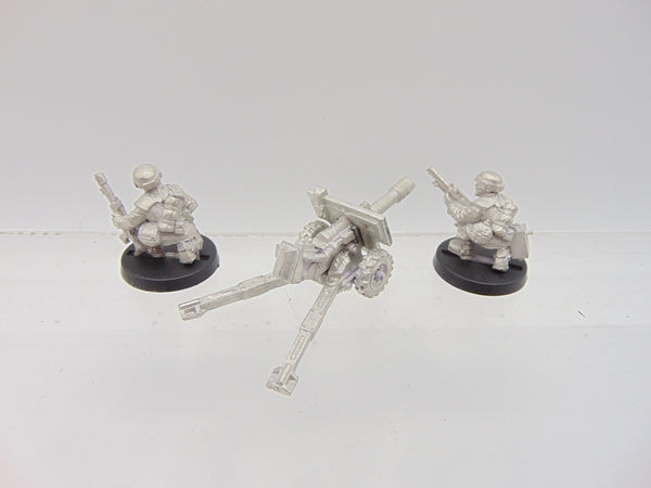 Cadian Shock Troop Lascannon