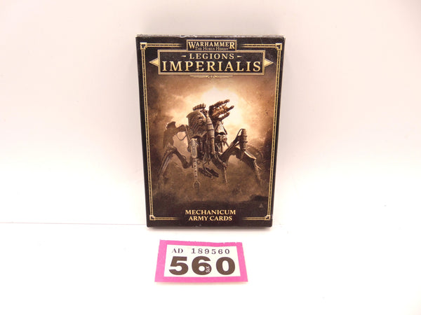 Legions Imperialis: Mechanicum Army Cards