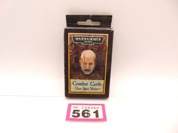 Warhammer 40,000 Combat Cards Chaos Space Marines