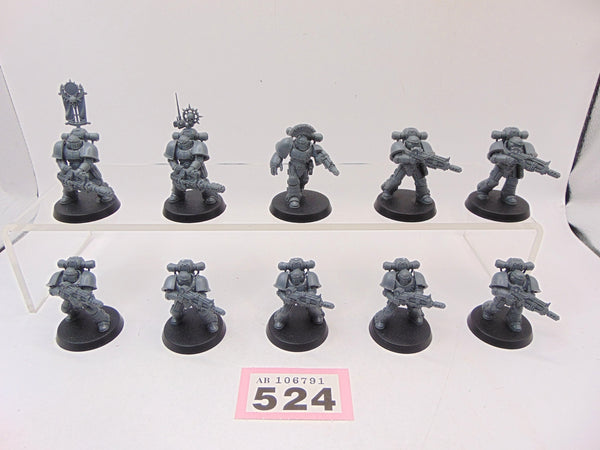 Mk II Veteran Squad with Disintegrator Weapons