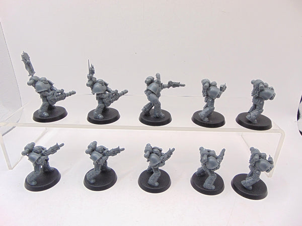 Mk II Veteran Squad with Disintegrator Weapons