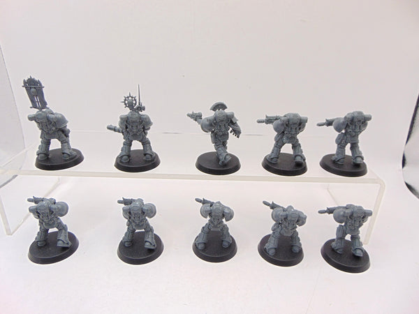 Mk II Veteran Squad with Disintegrator Weapons