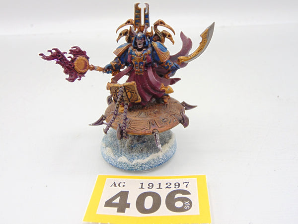 Exalted Sorcerer on Disc of Tzeentch
