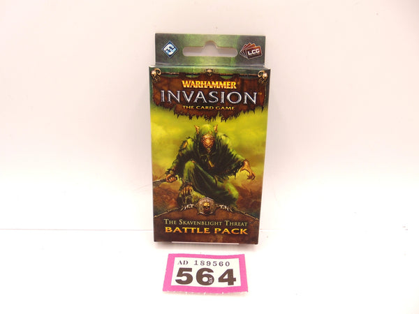 Fantasy Flight Games Warhammer Invasion The Skavenblight Threat Battle Pack