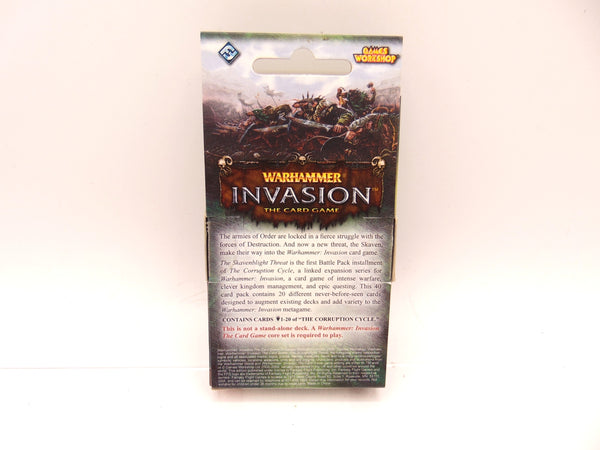 Fantasy Flight Games Warhammer Invasion The Skavenblight Threat Battle Pack