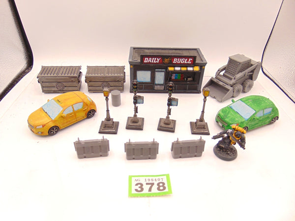 Marvel Crisis Protocol Daily Bugle Terrain Collection