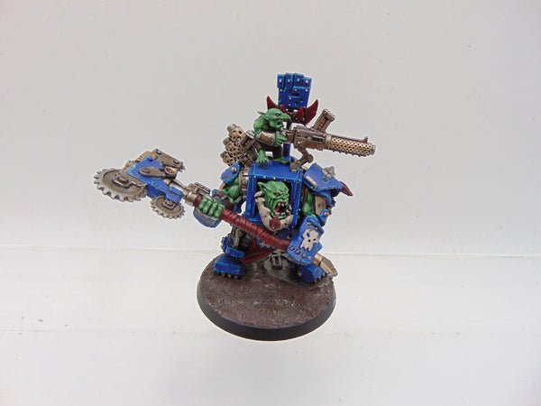 Ork Warboss in Mega Armour