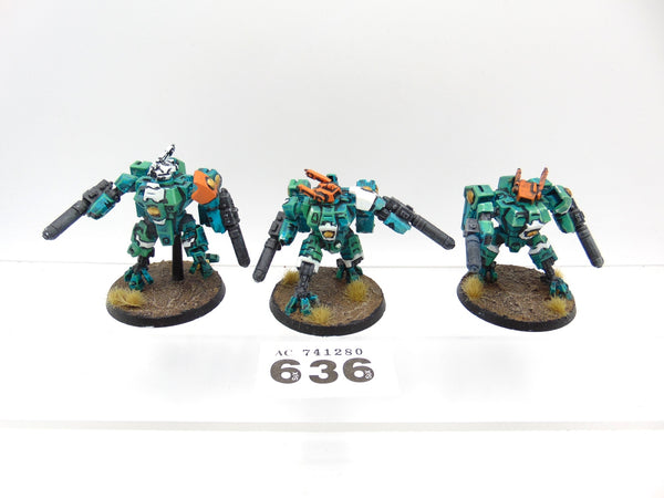 Crisis Fireknife Battlesuits