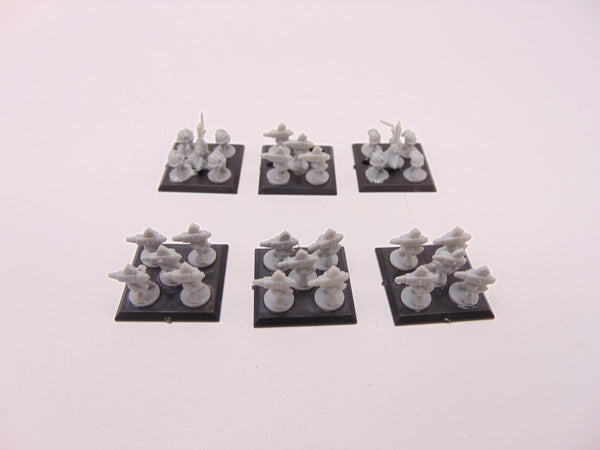 Epic Space Marines Stands with Heavy Weapons