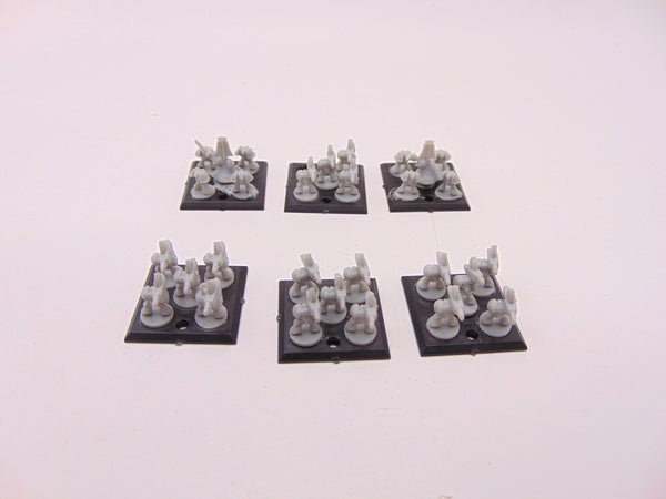 Epic Space Marines Stands with Heavy Weapons