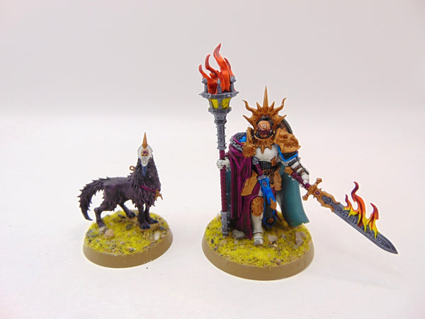Lord Veritant with Gryph Crow