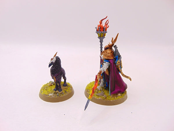 Lord Veritant with Gryph Crow