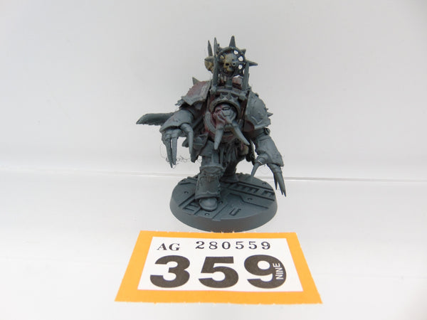 Chaos Lord in Terminator Armour Conversion