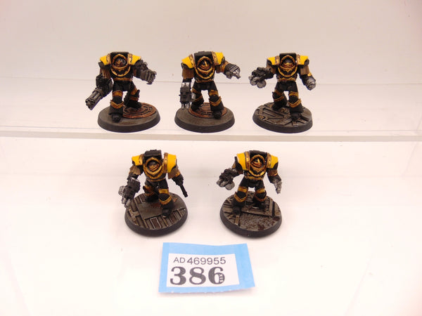 Cataphractii Terminator Squad