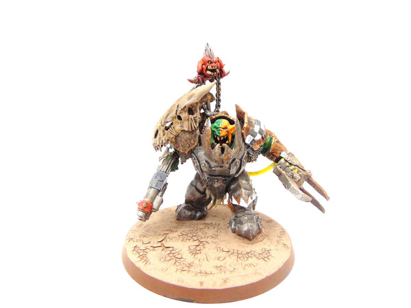 Ork Warboss in Mega Armour Conversion