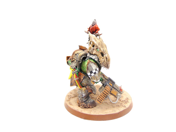 Ork Warboss in Mega Armour Conversion