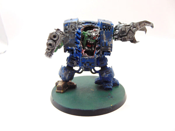 Ork Warboss in Mega Armour Conversion