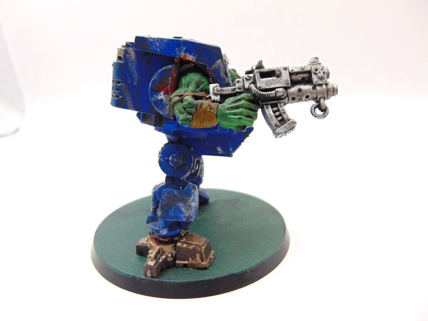 Ork Warboss in Mega Armour Conversion