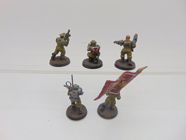 Cadian Command Squad