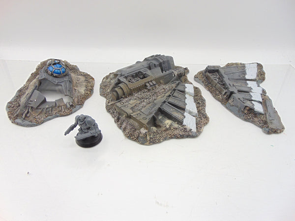 Crashed Aquila Scenery Parts
