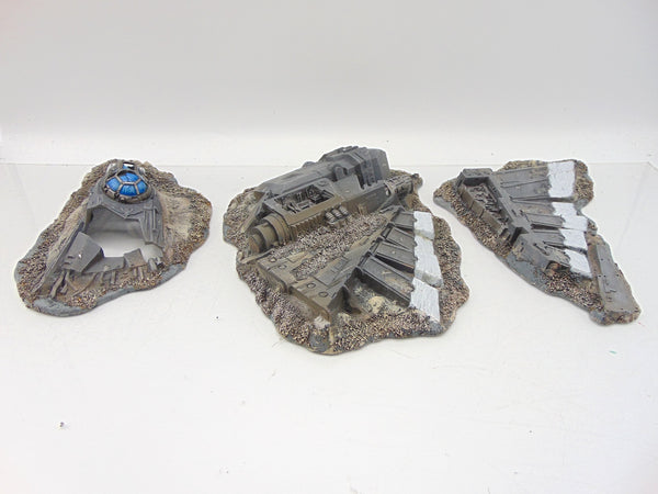 Crashed Aquila Scenery Parts