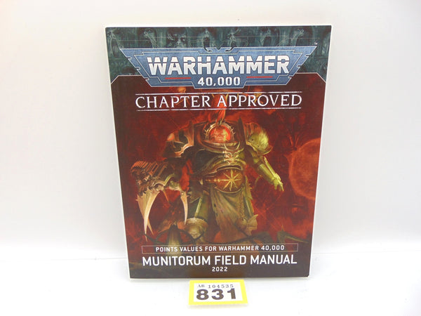 Munitorum Field Manual 2022 - 9th Edition