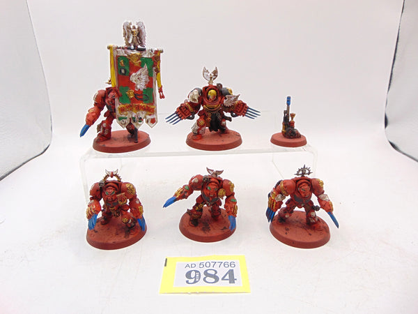Blood Angels Terminator Assault Squad