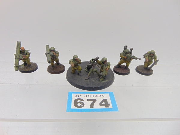 Cadian Heavy Weapon Squad