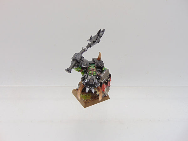 Black Orc Big Boss with Axe & Shield