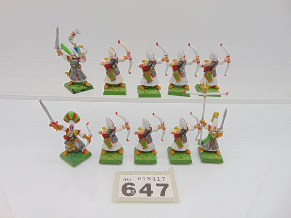 High Elf Archers with Command